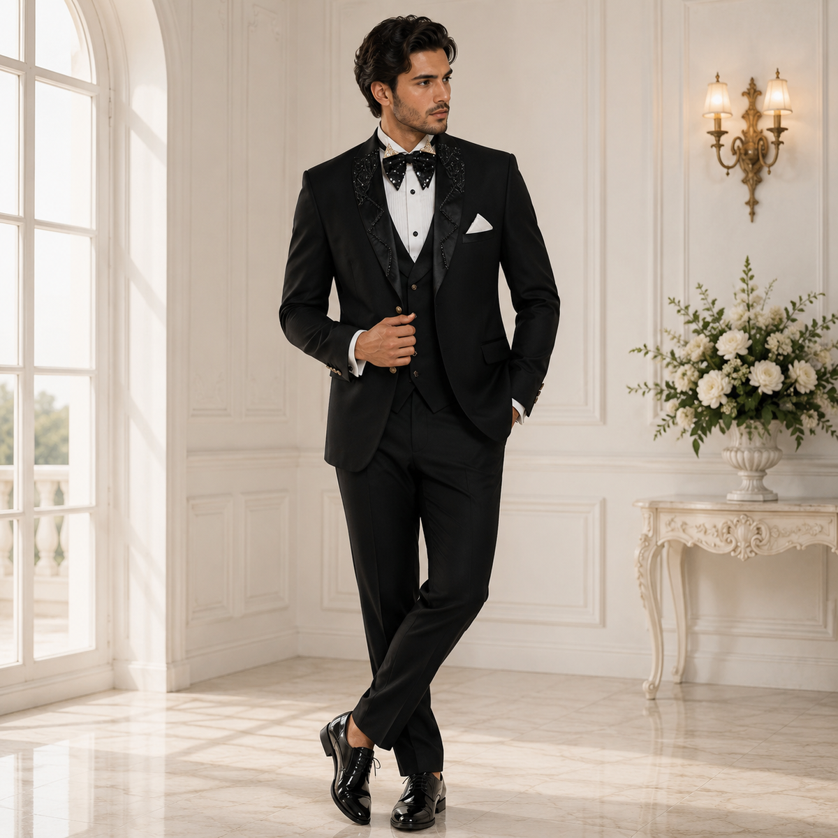 Black Tuxedo Wedding for Groom and Special Occasions