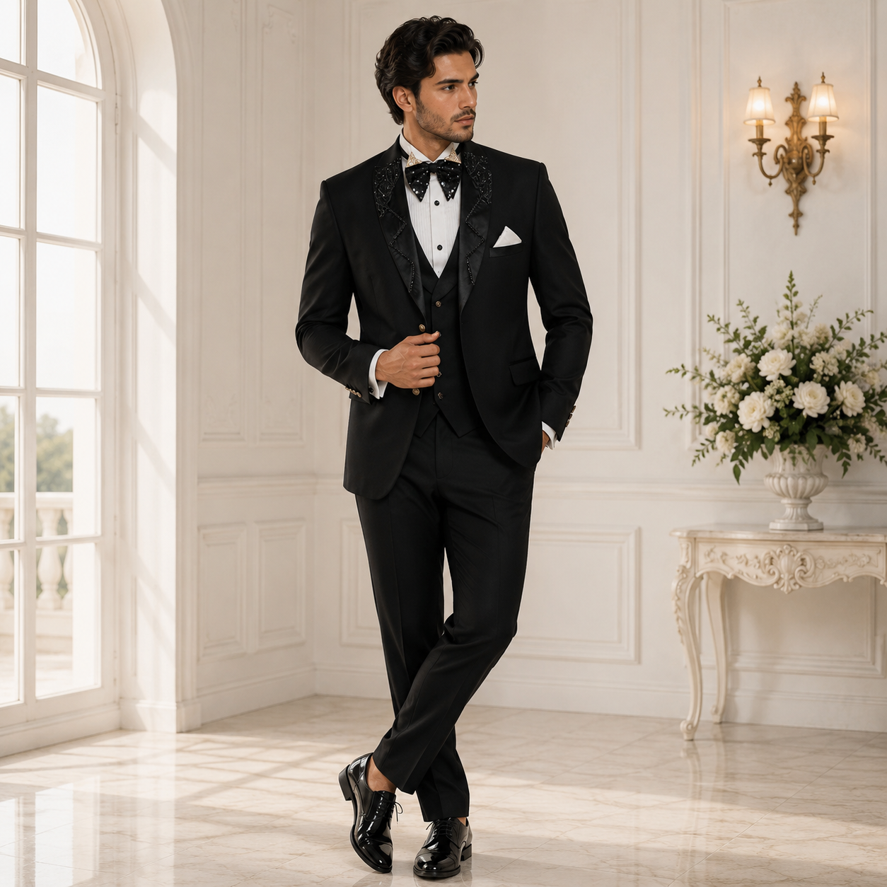 
                  
                    Black Tuxedo Wedding for Groom and Special Occasions
                  
                