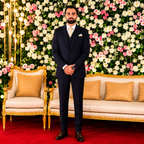 Our Valued Client Wear Men's Luxury Navy Blue 3-Piece Suit