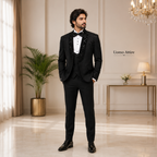 Modren Black Tuxedo for Weddings & Special Occasions