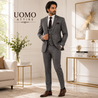 Bespoke Italian pure woolen fabric 2 piece suit