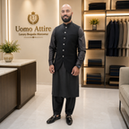 Men's Premium Black Formal Waistcoat