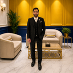 Men's Luxury Black 3-Piece Suit