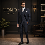 Charcoal Grey 3 Piece Suit for Men