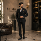 Abito doppiopetto sartoriale su misura 