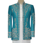 Classic Designer Open Front Wedding Prince Coat