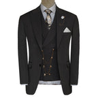 Gray 3 Piece Suit for Men