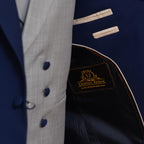 Premium Quality Mens Luxury Blue Bespoke 3 Piece Suit | Blue Suits for Men