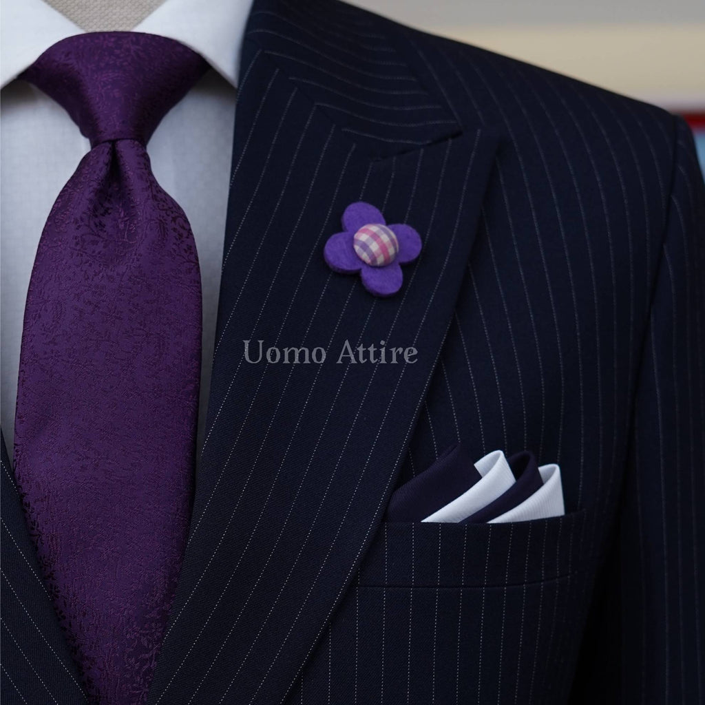 Custom tailored lining double breasted suit | Double Breasted Suit