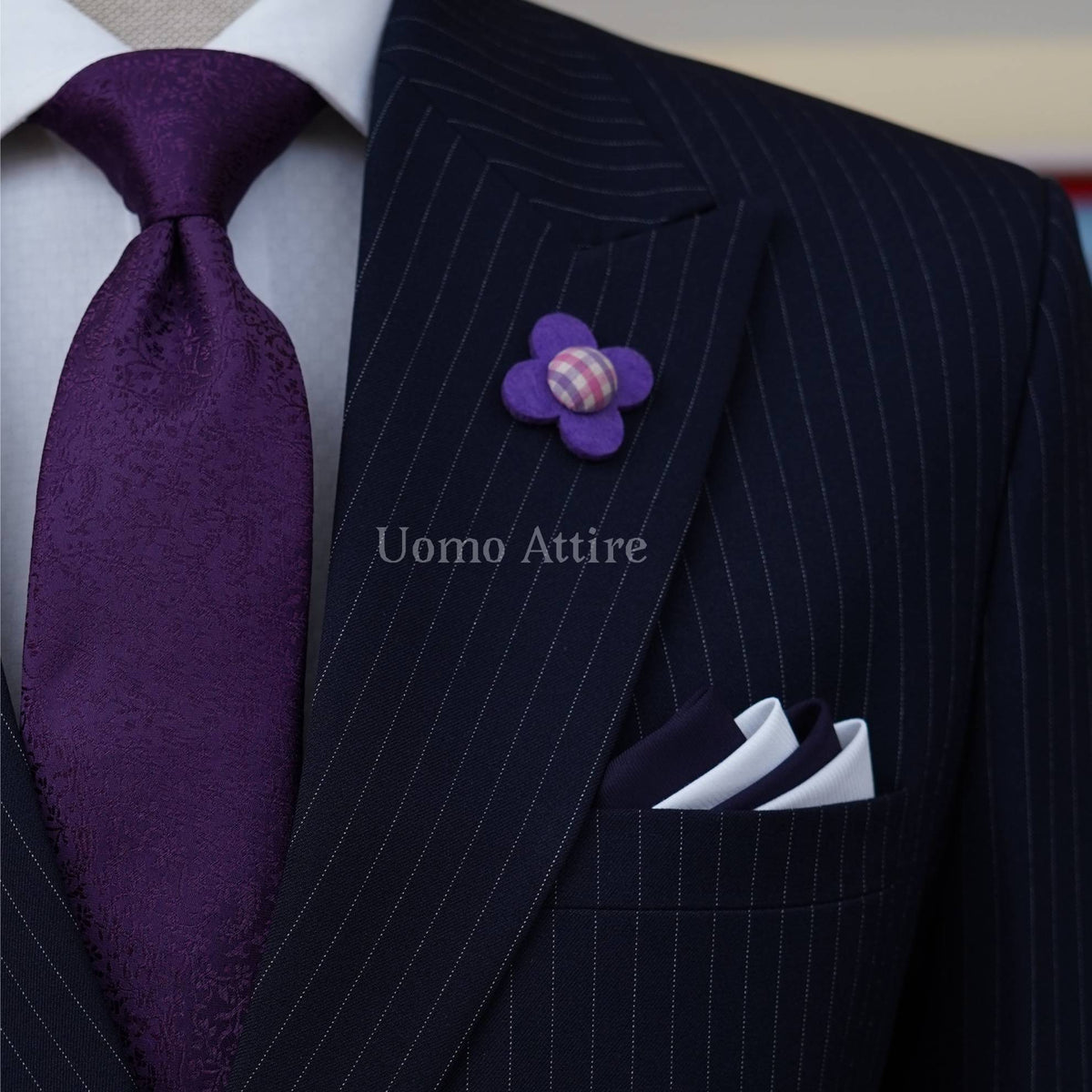 Custom tailored lining double breasted suit | Double Breasted Suit