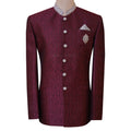 Dark Maroon Prince Coat