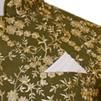 Elegant look fully embroidered mehndi color waistcoat | Waistcoat 
