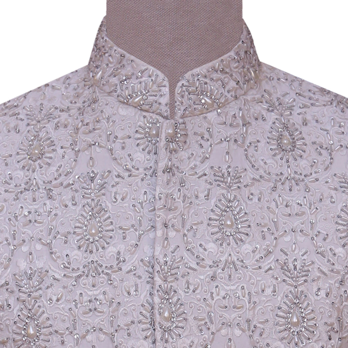 Designer Off White Wedding Prince Coat for Groom Buy Online in USA