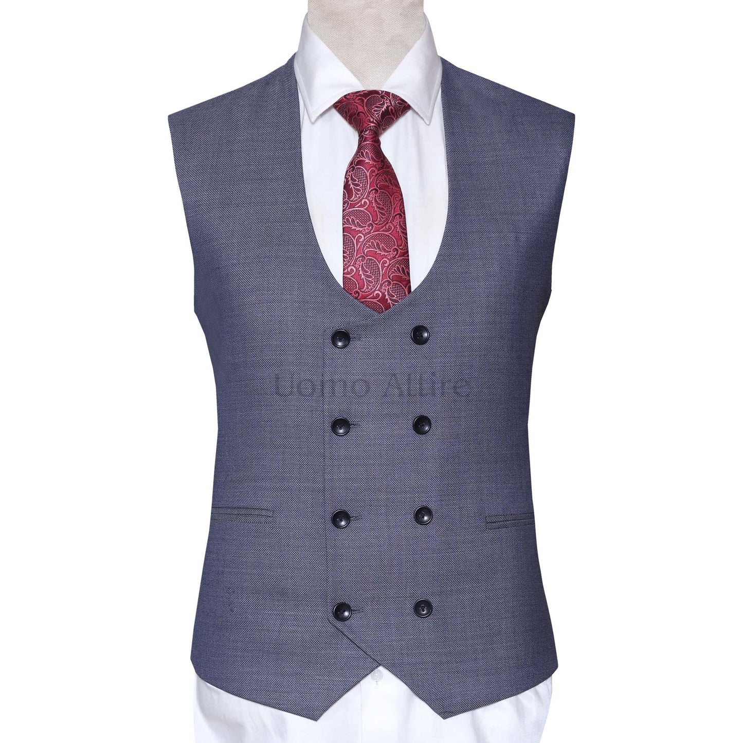 
                  
                    Double Breasted Vest for Suit
                  
                