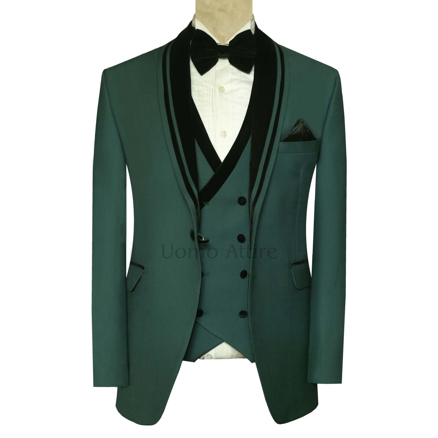 Emerald Green Tuxedo 3-Piece Suit for Men in USA