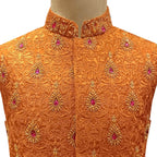 Fully embroidered and embellished waistcoat for sharp look 2