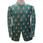 Fully embroidered prince coat for groom with embellishment