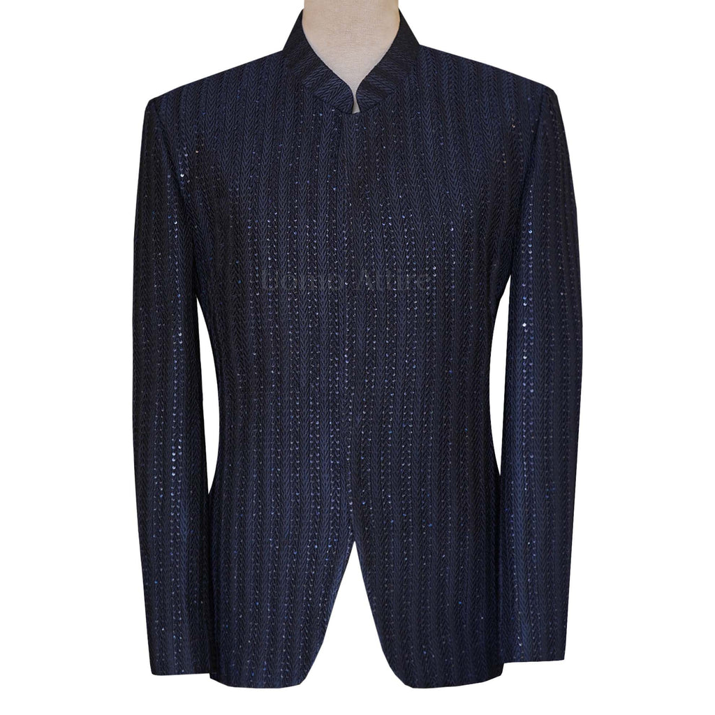 Fully embroidered prince coat with micro embellishments | Prince Coat for Groom
