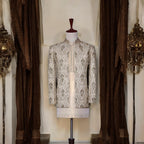 Golden Fully Embellished Prince Coat for Groom in USA
