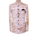 Lightweight print cotton prince coat