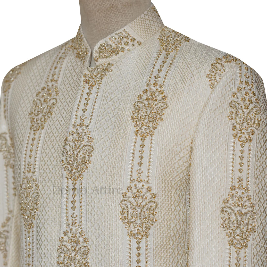 
                  
                    Luxury Off-White Wedding Jodhpuri Suit for Groom
                  
                