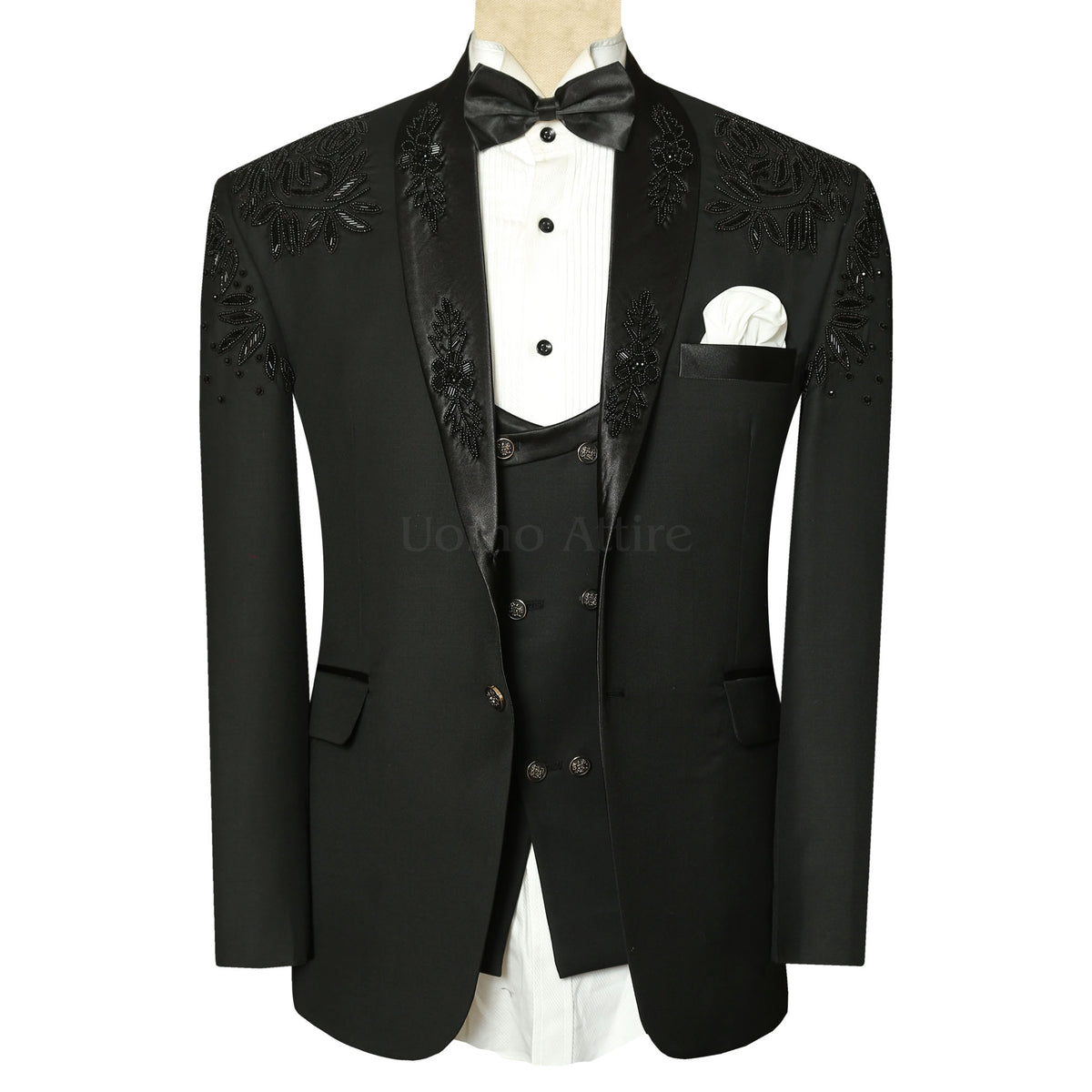 Men's Black Designer Tuxedo Suit for Men | Luxury Tuxedo in USA