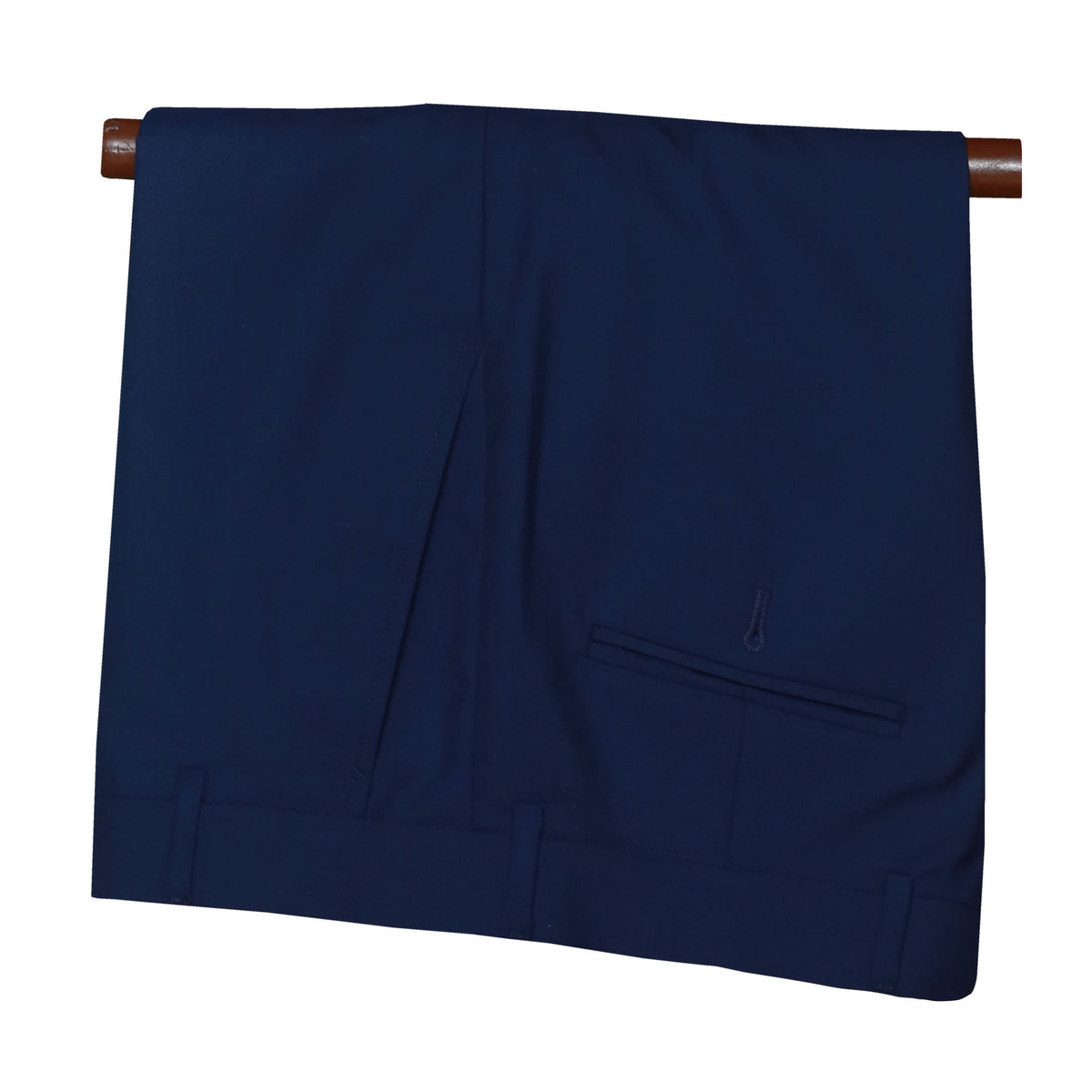 Bespoke Tailored Navy Blue 3 Piece Suit for Men Pant