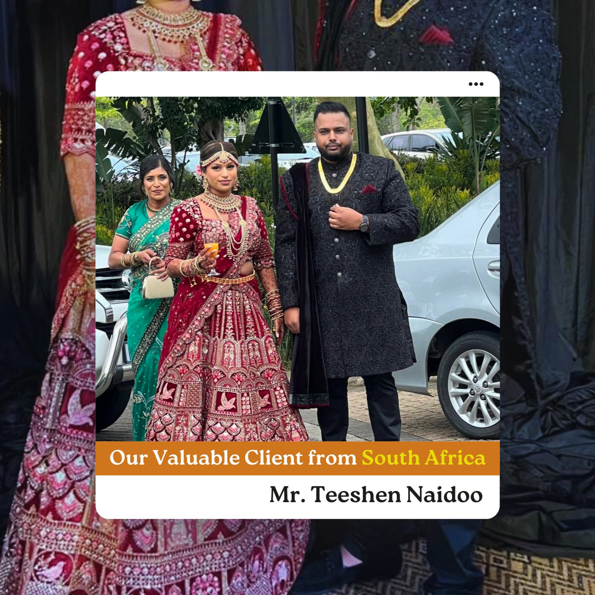 Luxury Micro Embellished Black Sherwani for Groom