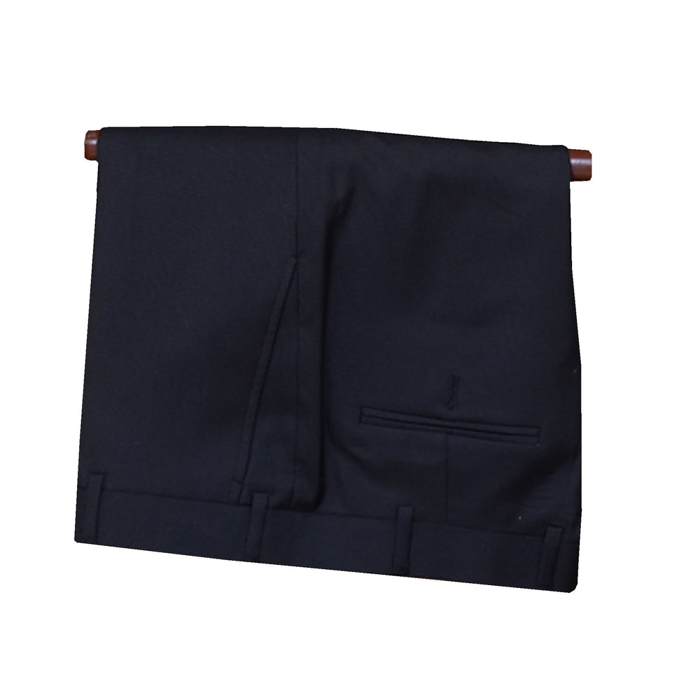 
                  
                    Pant for Jet Black Pure Italian Wool Men's 3 Piece Suit | Black Suits for Men
                  
                
