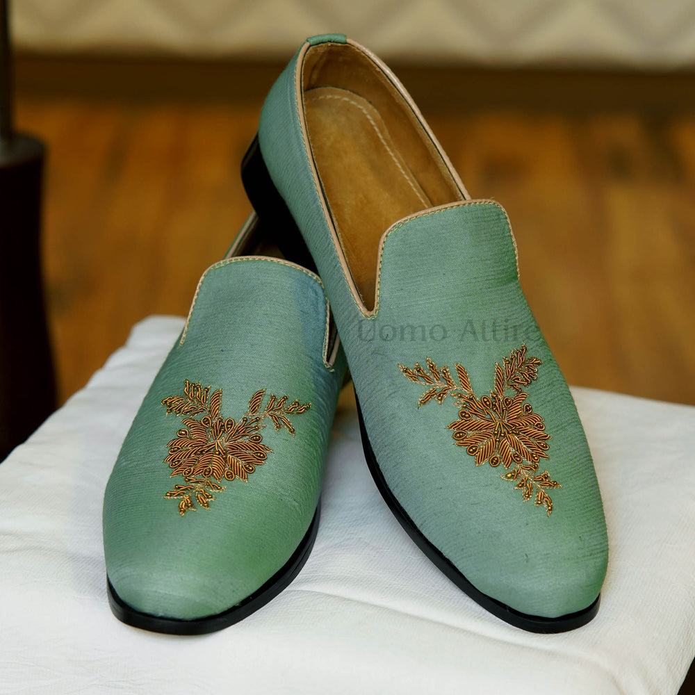 
                  
                    Sea Green Shoes for Sea Green Prince Coat
                  
                