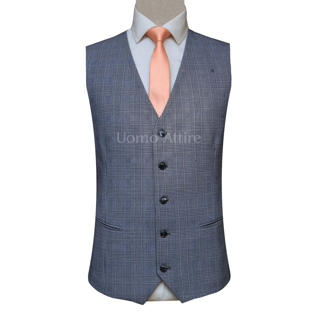 Checkered Vest for Men