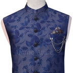 Single ply printed cotton customized waistcoat 3