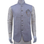 Summer wear imported linen fabric waistcoat