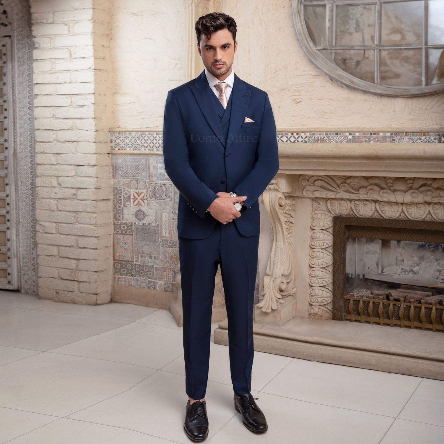 blue suit for men