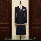 Elevate your look with our blue pinstripe 2 piece suit for men