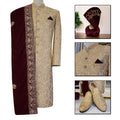 Embrace Tradition with a Touch of Gold Elegance for the Modern Groom