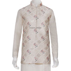 Luxurious Cream Waistcoat for Special Occasions
