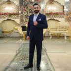 Exquisite Luxury Italian Wool 3-Piece Suit For Men's
