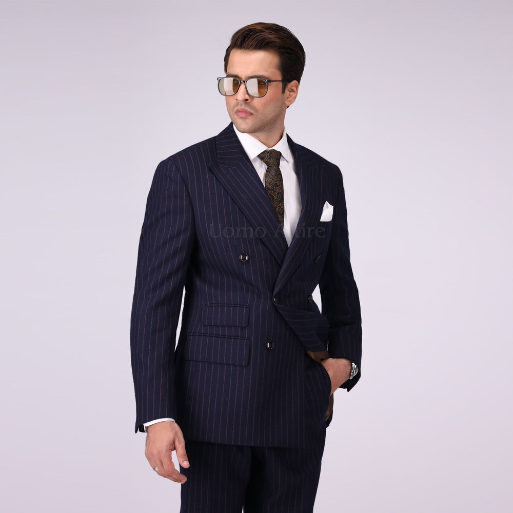 
                  
                    Iconic Italian Wool Formal Two Piece Suit For Mens
                  
                