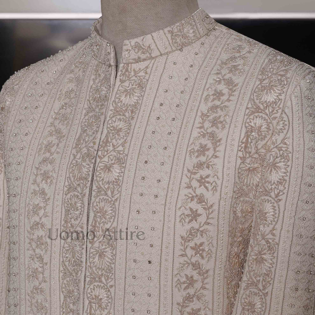 White_sherwani