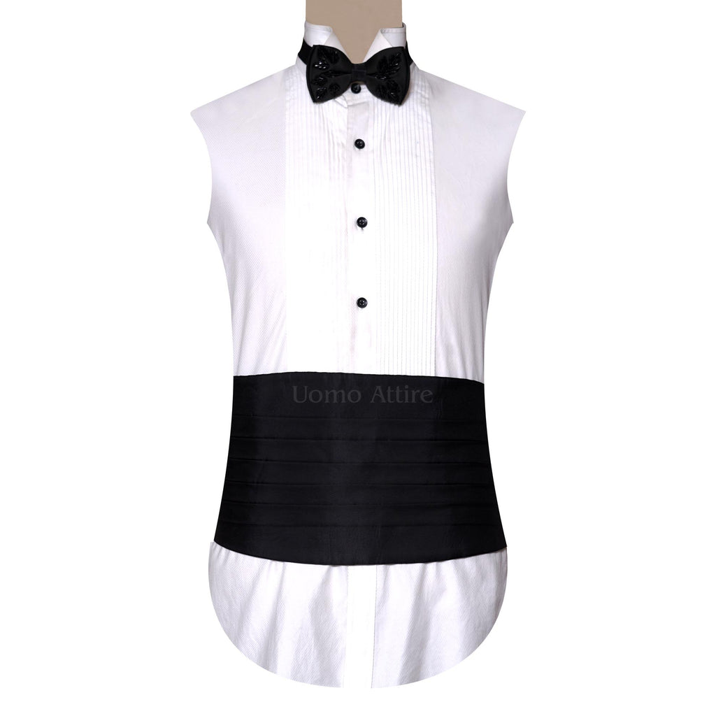 tuxedo white shirt