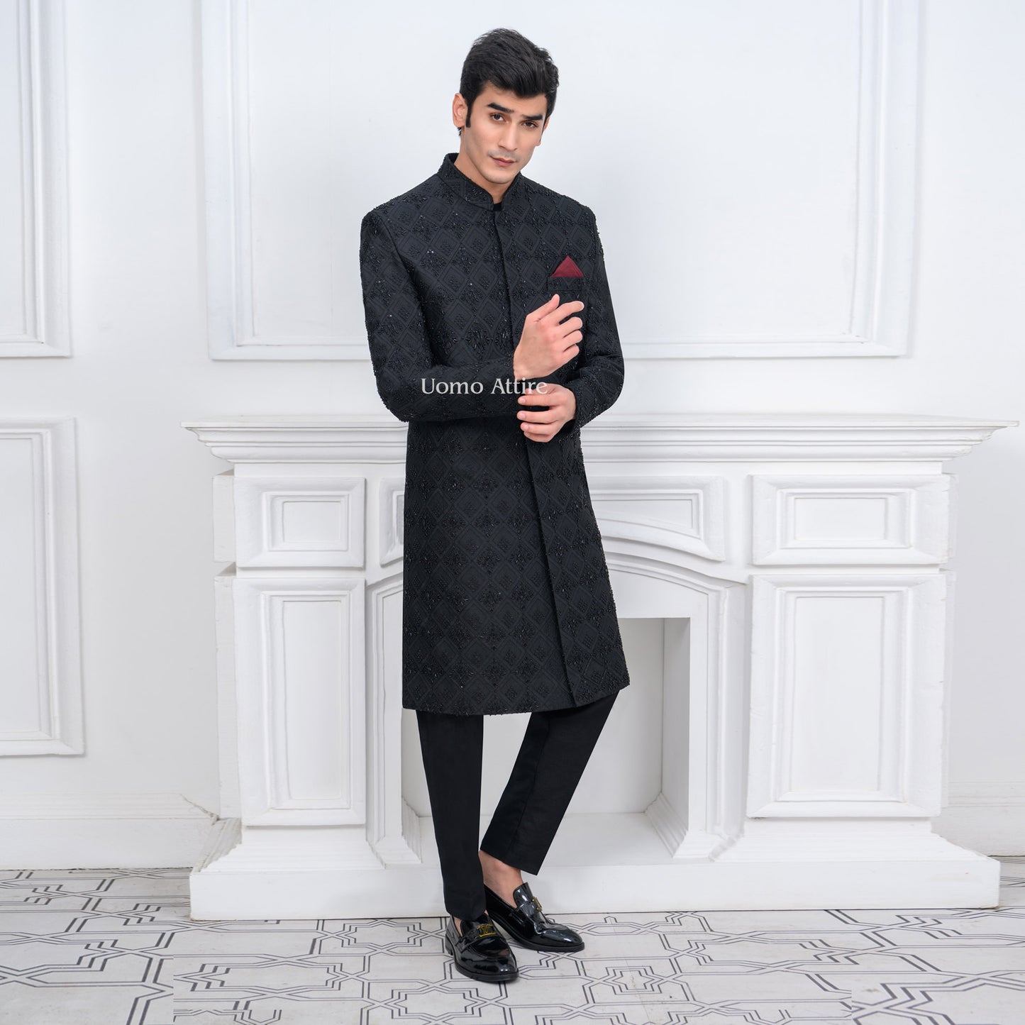 black_sherwani_for_weddings