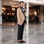Luxury Italian Shawl Collar Tuxedo For Groom
