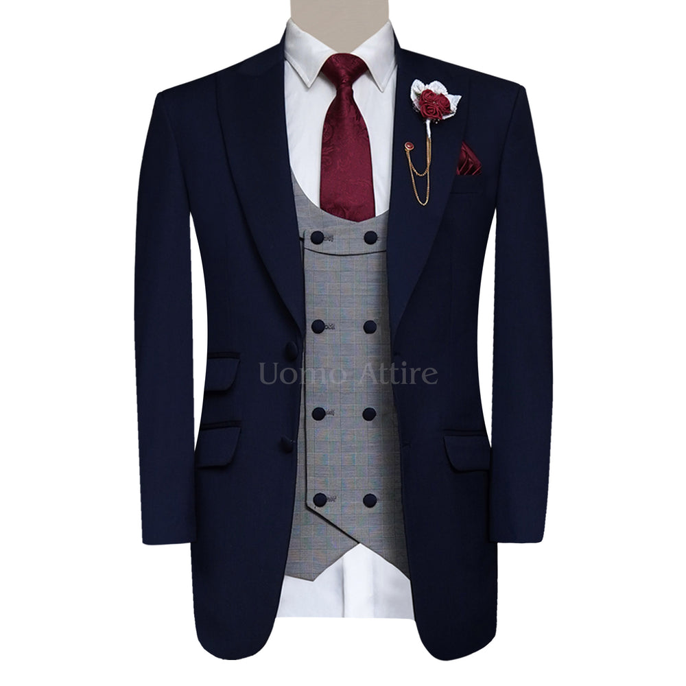 custom-tailored suit