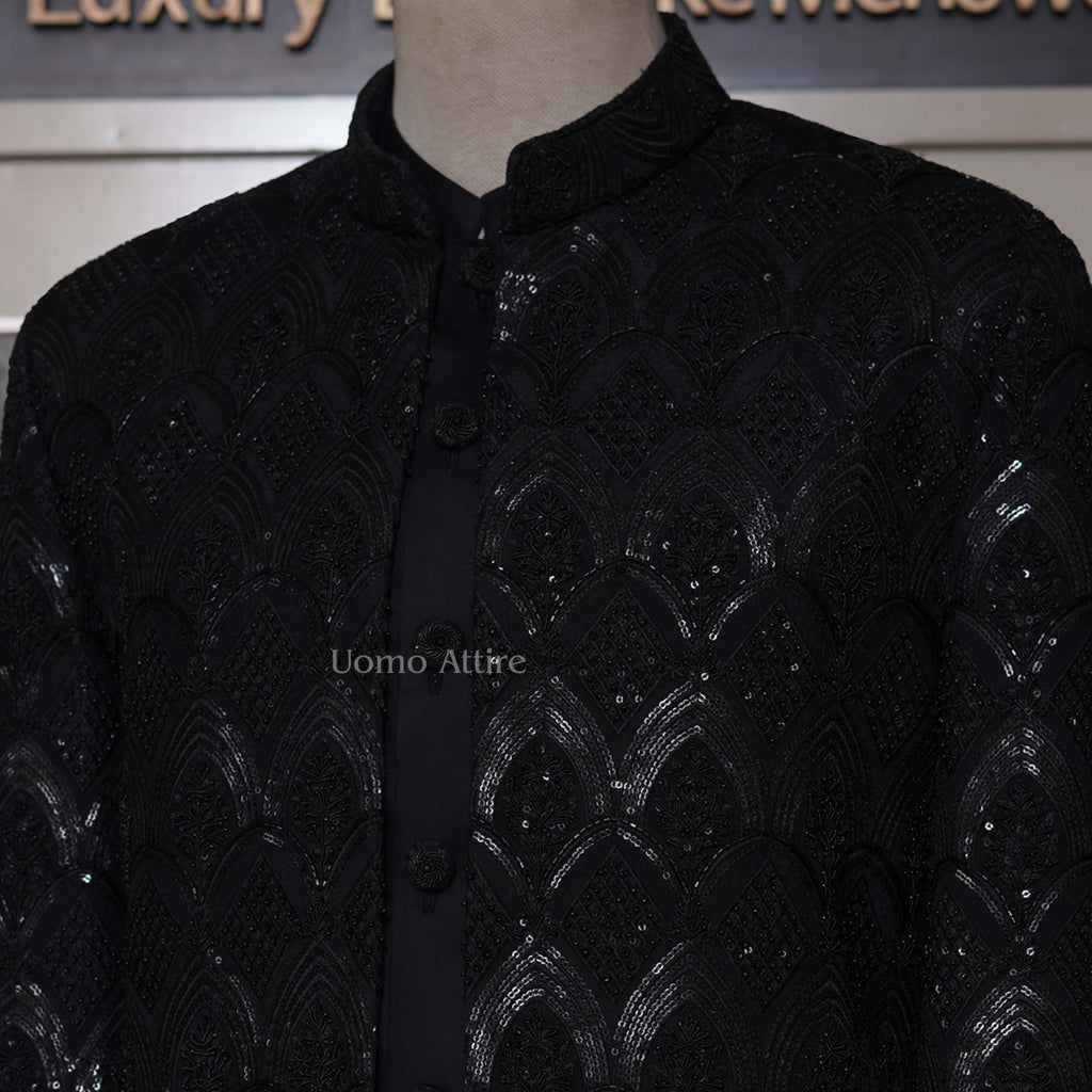 jet_black_sherwani_for_groom