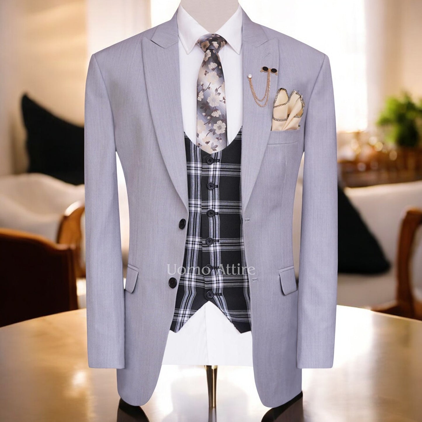 
                  
                    light grey 3 piece suit for mens
                  
                