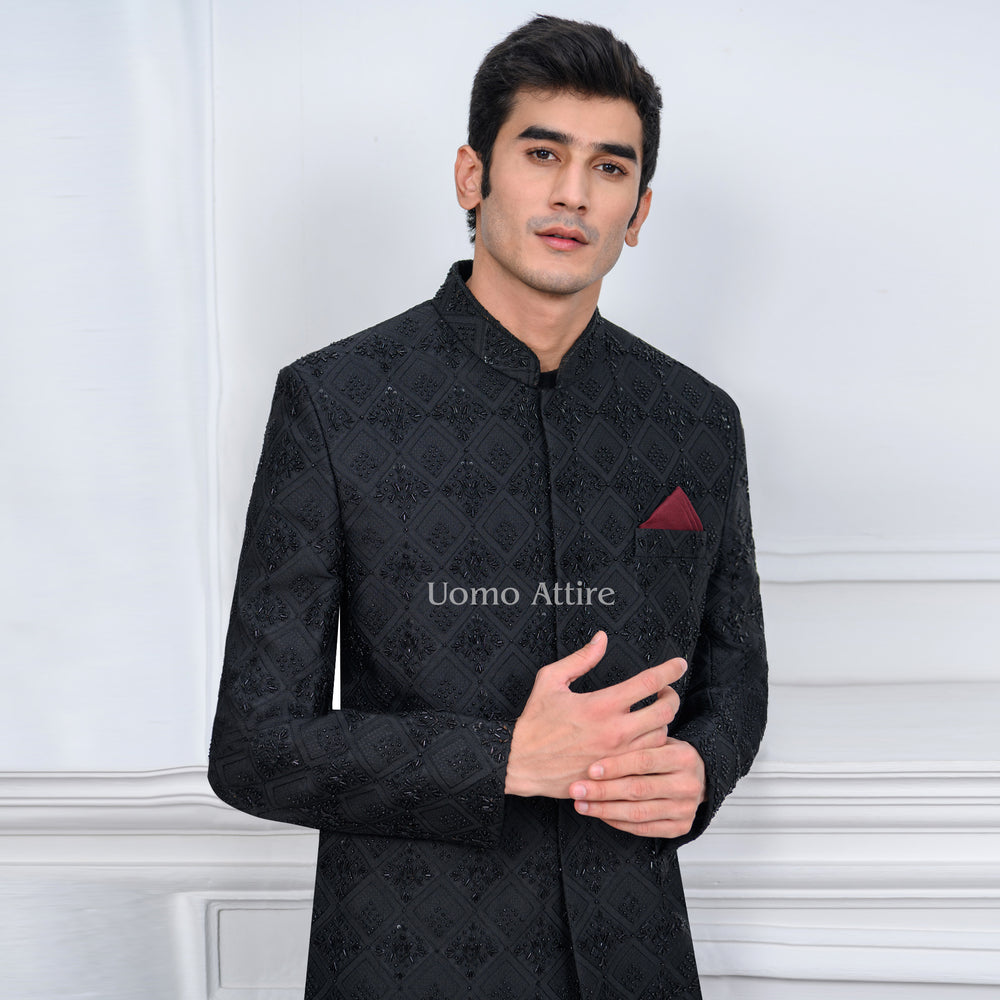 
                  
                    luxury_black_sherwani_for_groom
                  
                