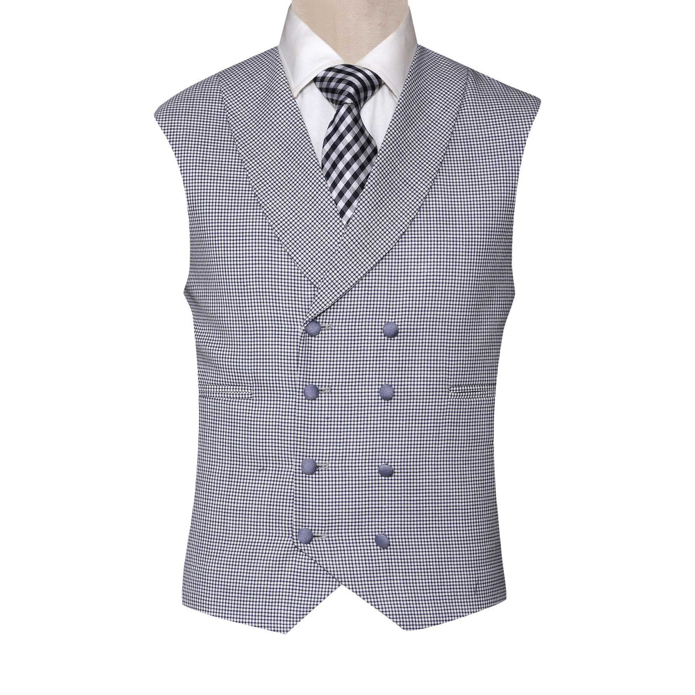 
                  
                    mini checked waistcoat
                  
                