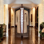 open front sherwani