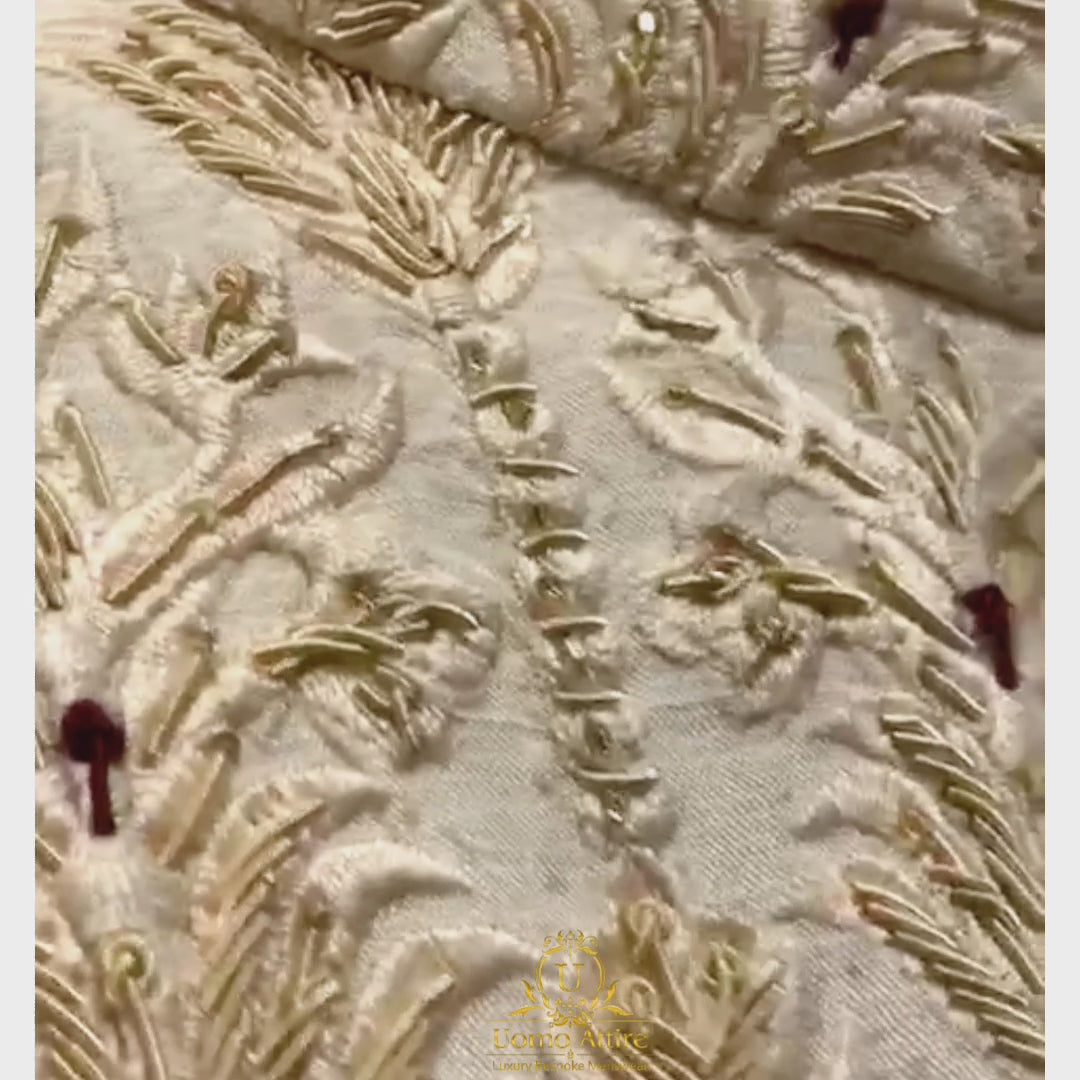 Custom made fully embellished sherwani for groom | Sherwani for groom